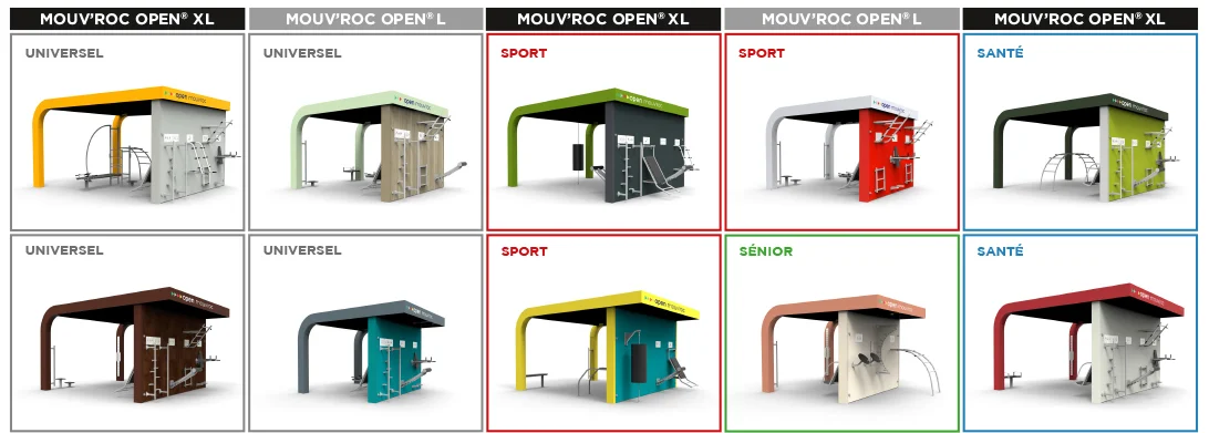 La gamme MOUV'ROC de Sineu Graff